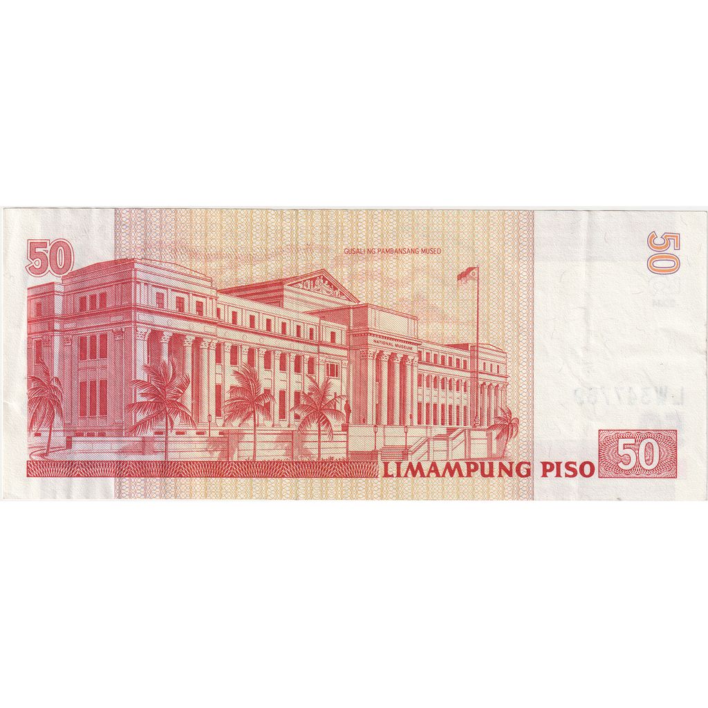 Filipini, 
  
  50 pisov, 
  
  AU (55-58)