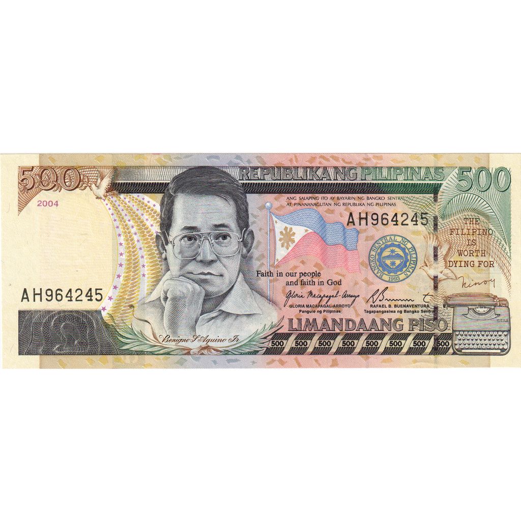 Filipini, 
  
  500 pisov, 
  
  2004