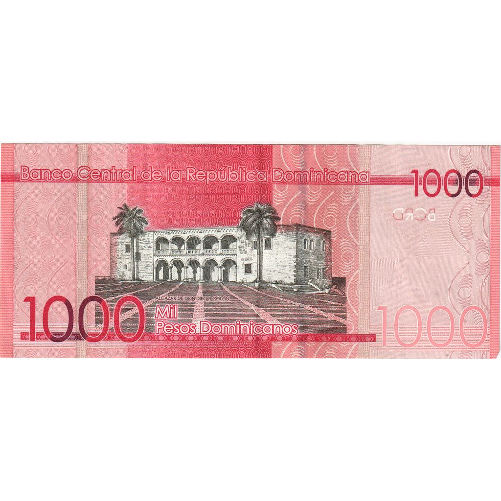 Dominikanska republika, 
  
  1000 dominikanskih pesov, 
  
  AU (50-53)