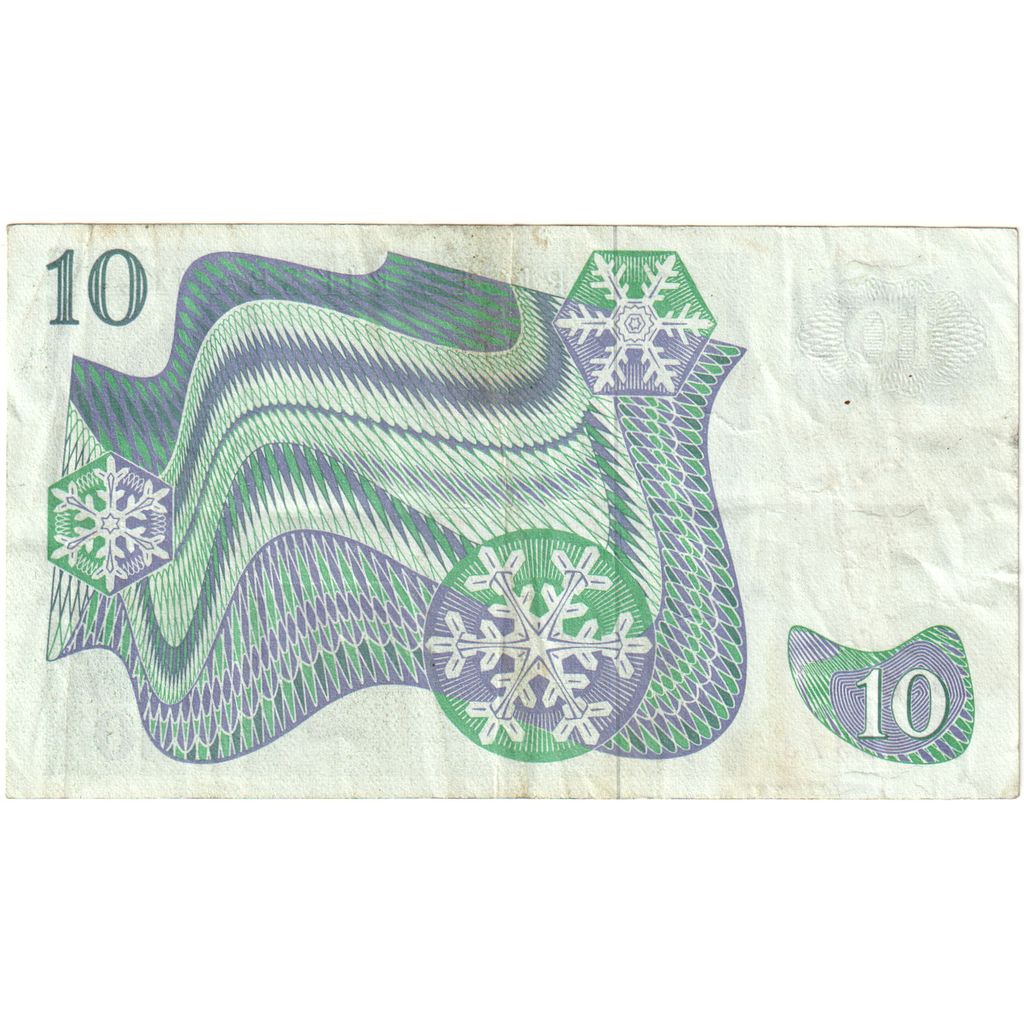 Švedska, 
  
  10 kron, 
  
  VF (30-35)