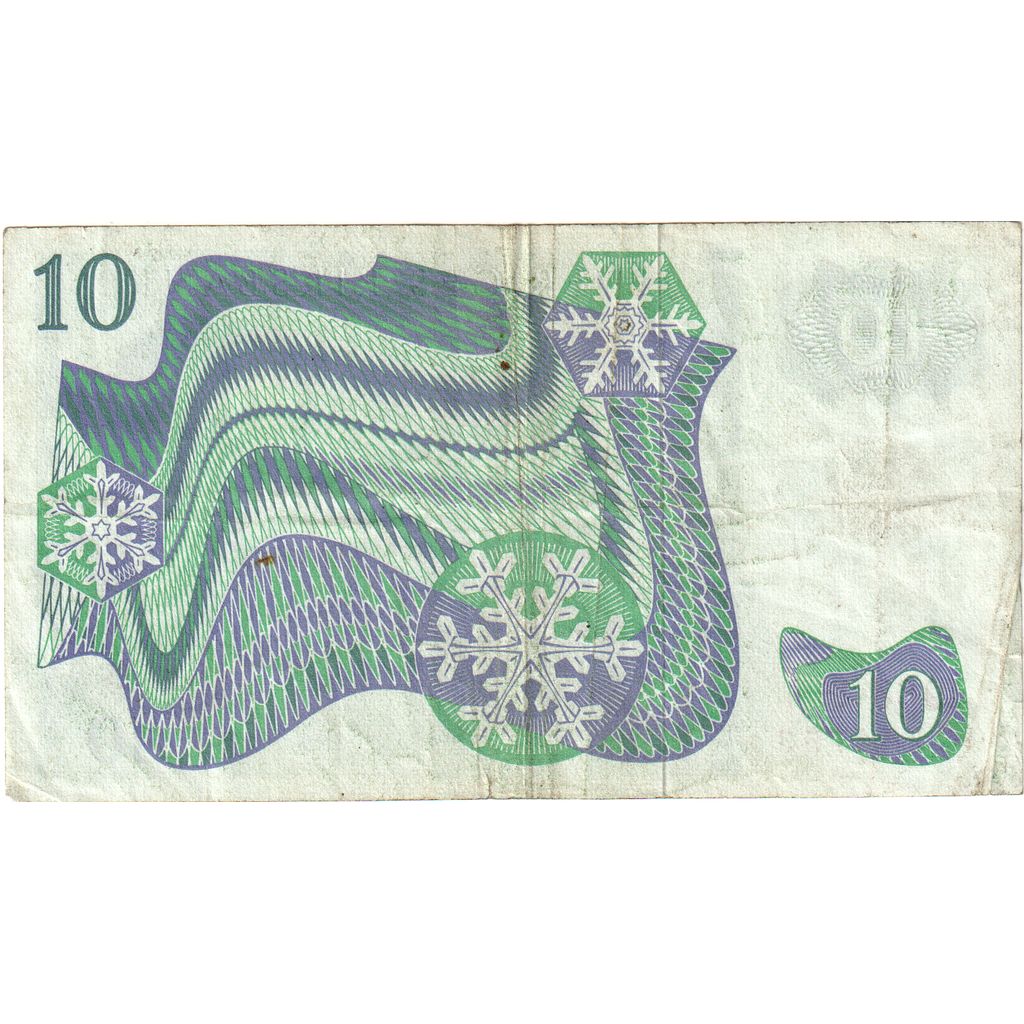 Švedska, 
  
  10 kron, 
  
  VF (20-25)