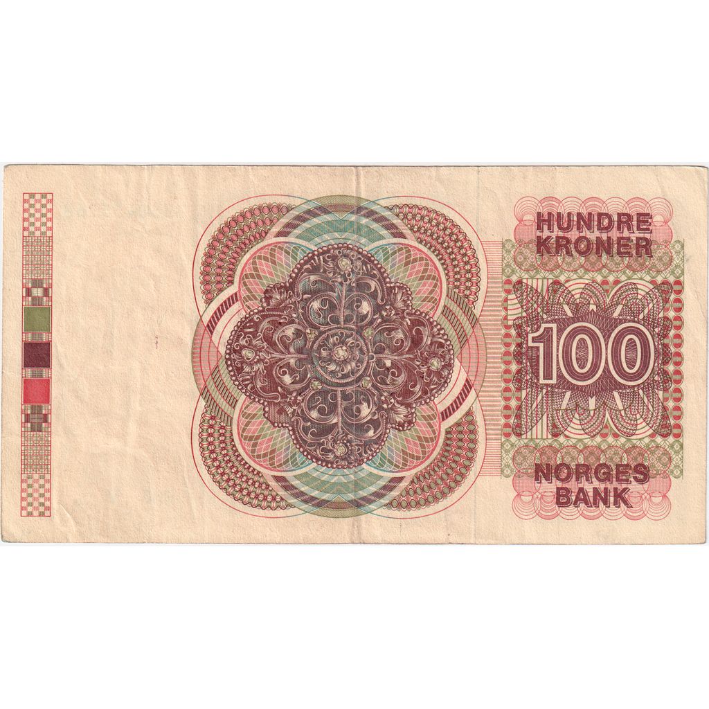 Norveška, 
  
  100 kron, 
  
  VF (20-25)