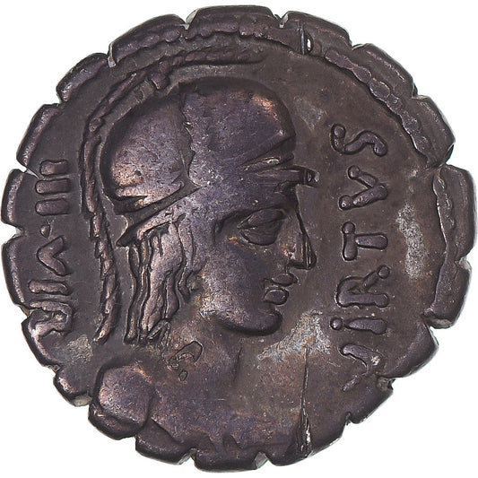 kovanec, 
  
  Akvilija, 
  
  Denarius Serratus