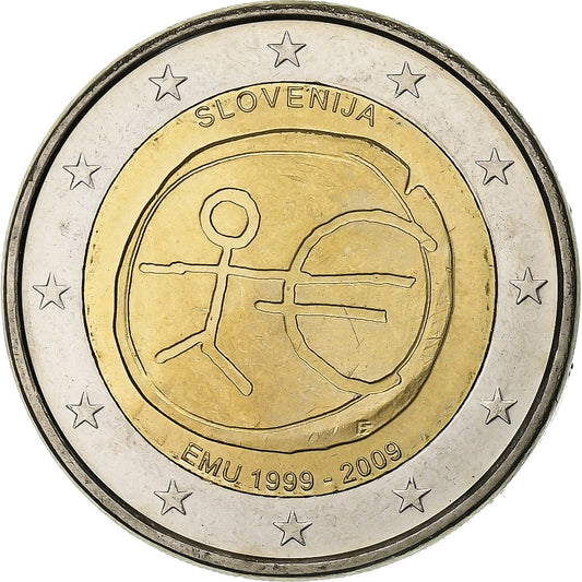 Slovenija, 
  
  2 evra, 
  
  Slovenija