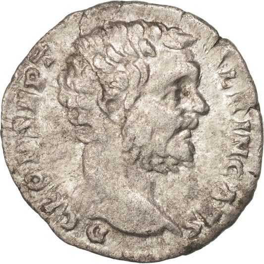 kovanec, 
  
  Klodij Albin, 
  
  Denarius