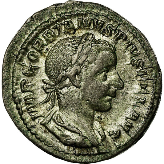 kovanec, 
  
  Gordian III., 
  
  Denarius