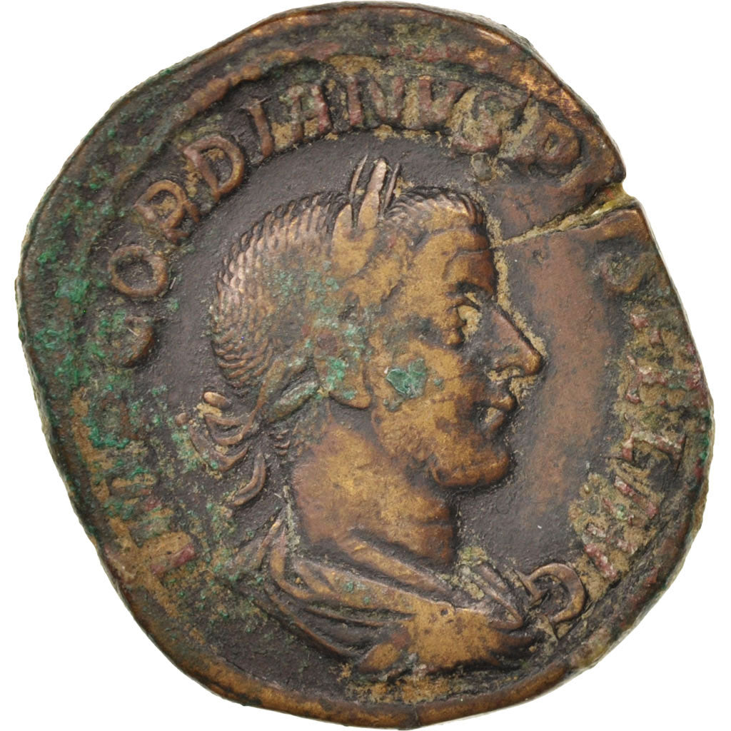 kovanec, 
  
  Gordian III., 
  
  Sestercij