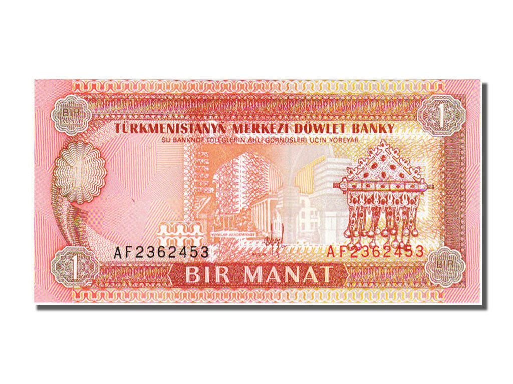 bankovec, 
  
  Turkmenistan, 
  
  1 manat