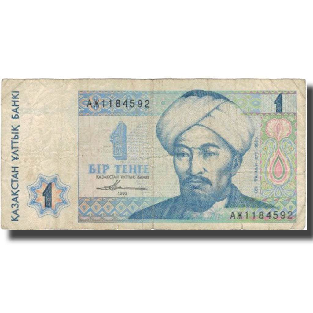 bankovec, 
  
  Kazahstan, 
  
  1 tenge