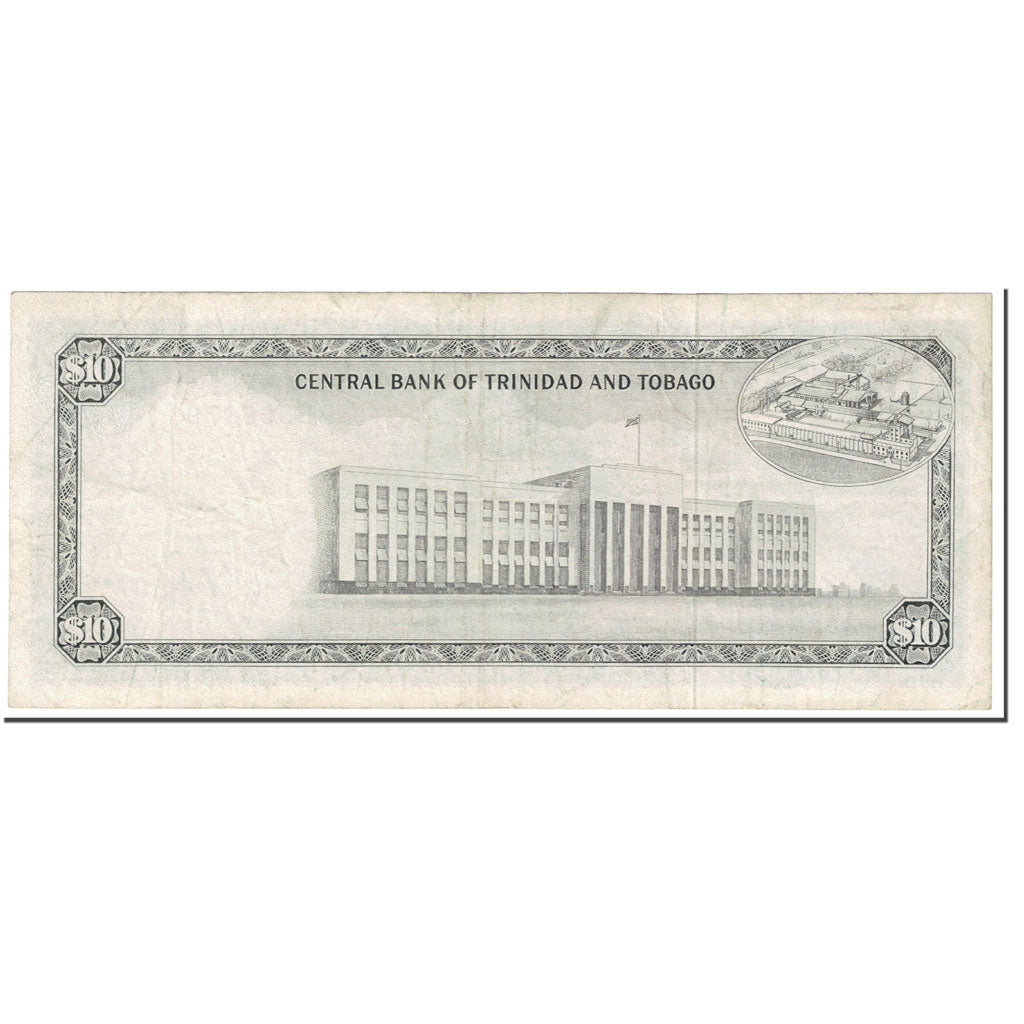 Trinidad in Tobago, 
  
  10 dolarjev, 
  
  Brez datuma (1964)