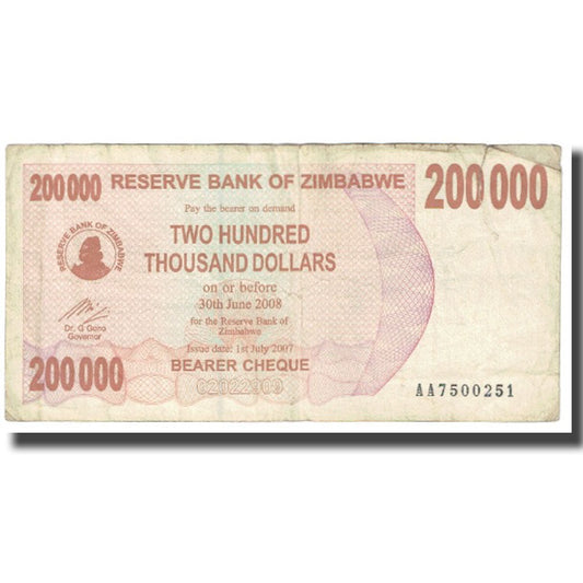 bankovec, 
  
  Zimbabve, 
  
  200