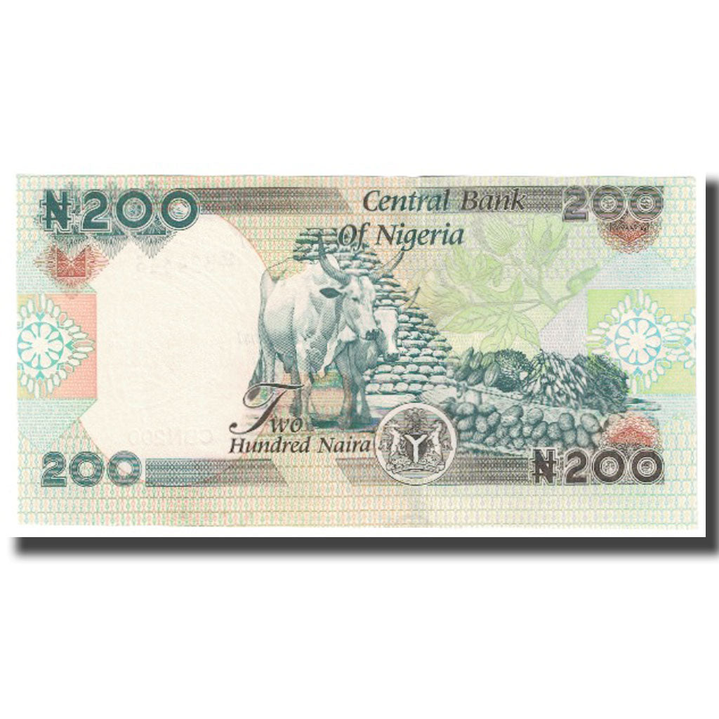 bankovec, 
  
  Nigerija, 
  
  200 Naira