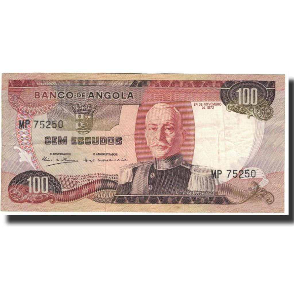 bankovec, 
  
  Angola, 
  
  100 eskudov