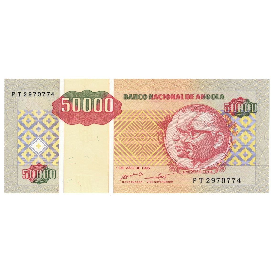 bankovec, 
  
  Angola, 
  
  50