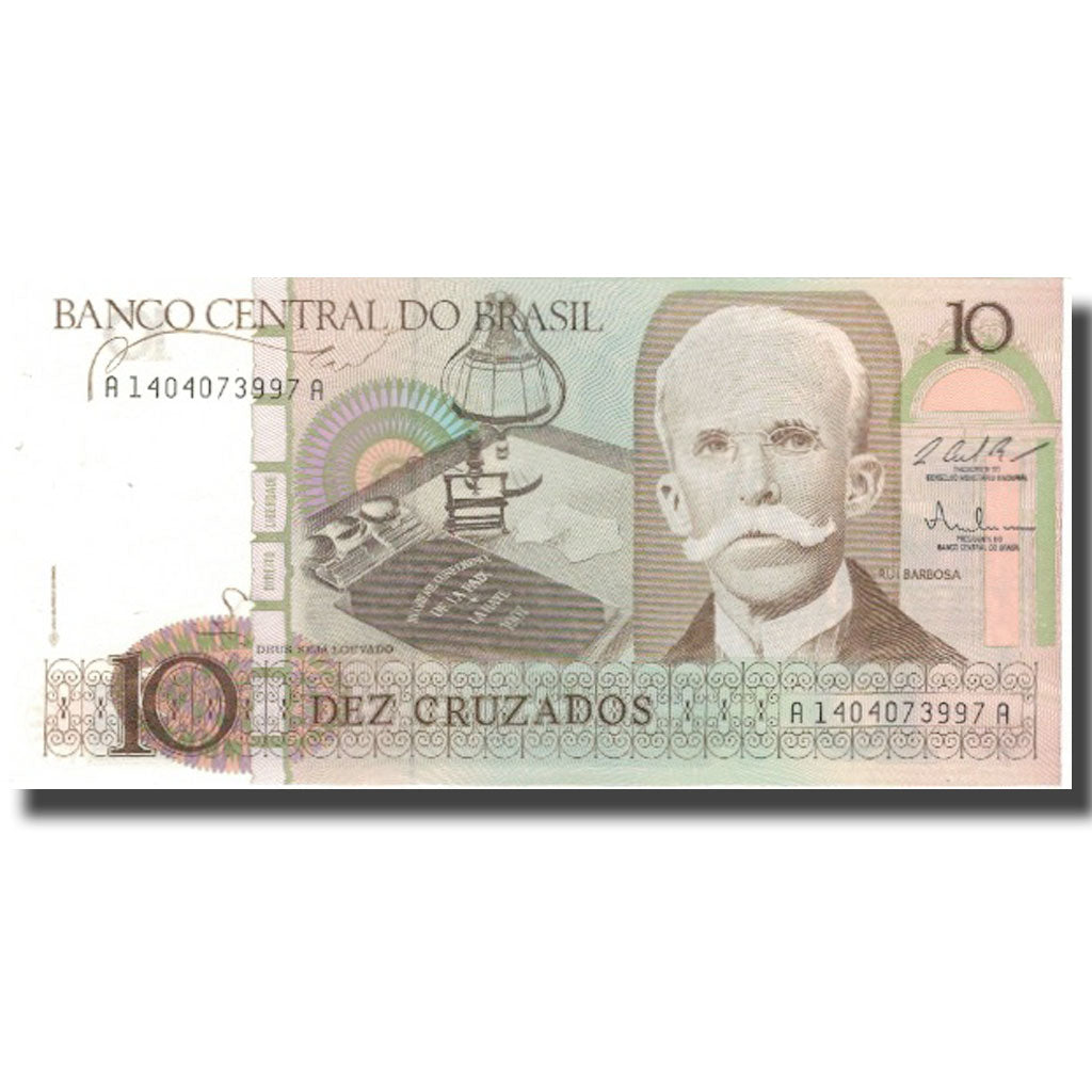 bankovec, 
  
  Brazilija, 
  
  10 Cruzados