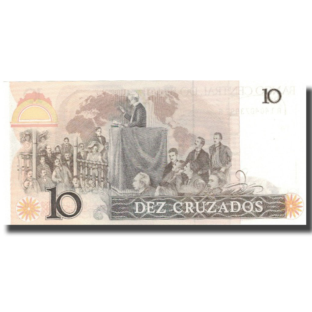 bankovec, 
  
  Brazilija, 
  
  10 Cruzados