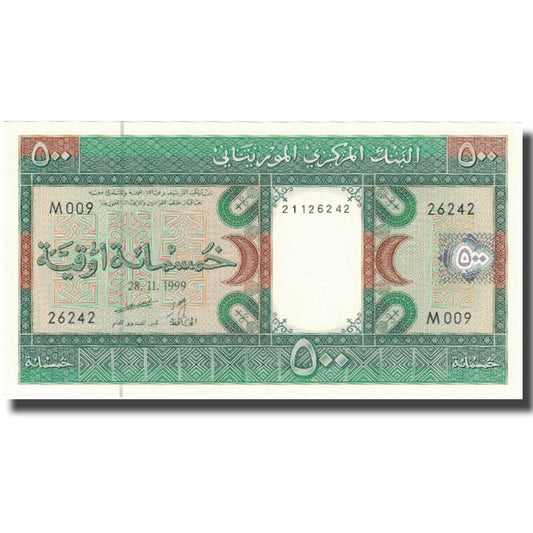 Mavretanija, 
  
  500 Ouguiya, 
  
  1999-11-28