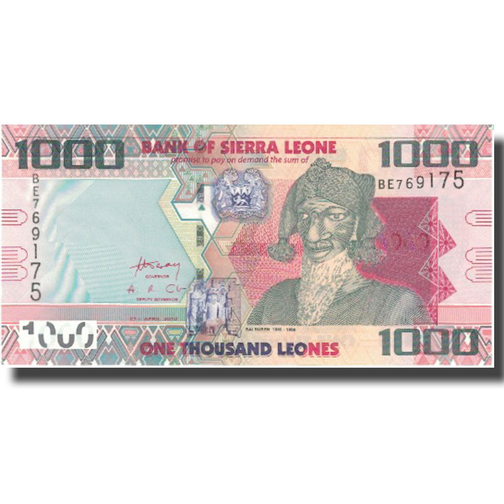 bankovec, 
  
  Sierra Leone, 
  
  1000 leonov