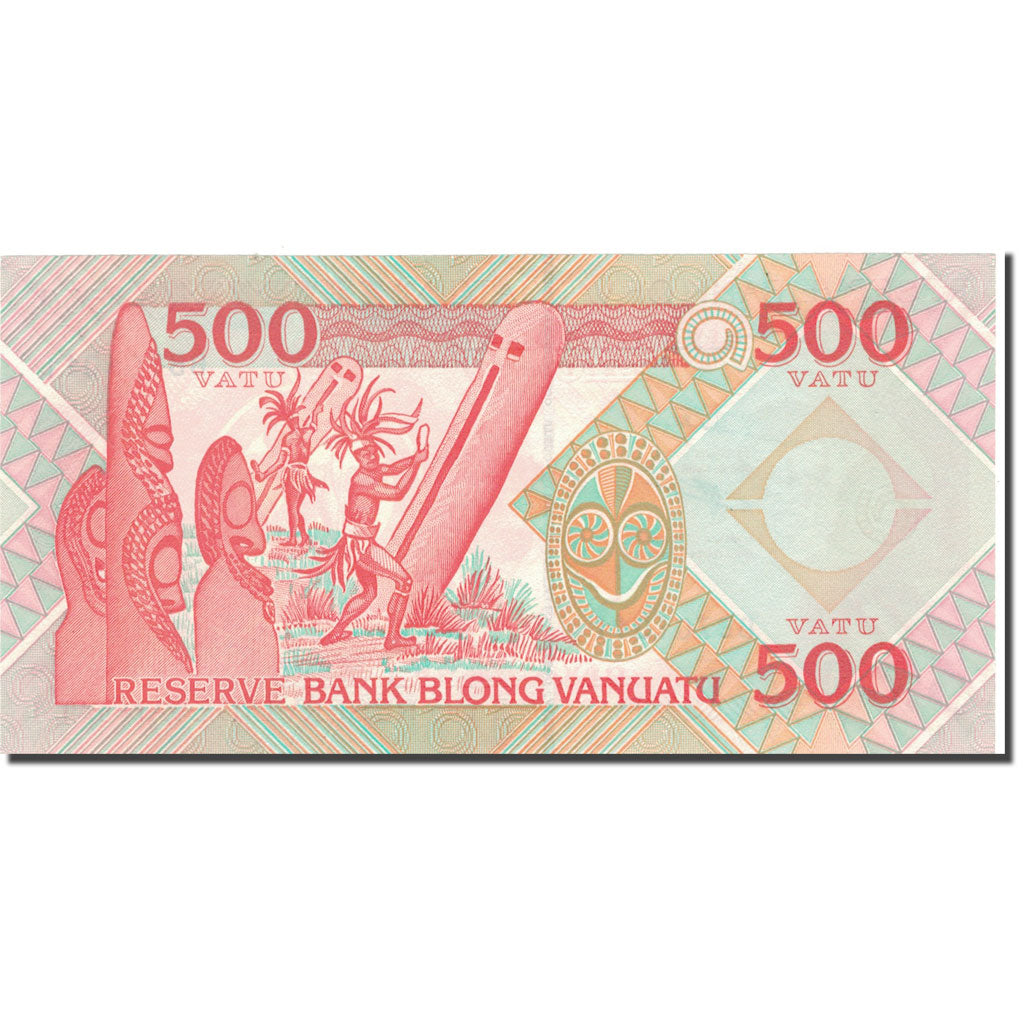 bankovec, 
  
  Vanuatu, 
  
  500 Vatu