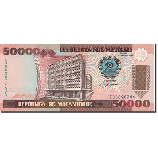 bankovec, 
  
  Mozambik, 
  
  50