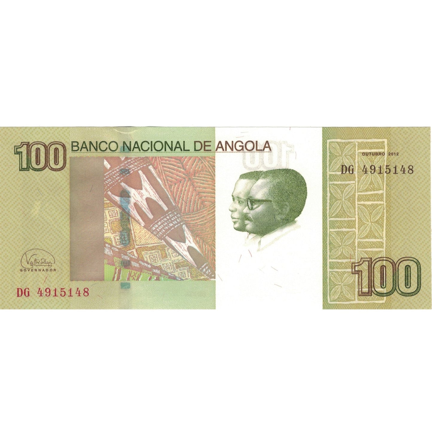 bankovec, 
  
  Angola, 
  
  100 kvanz