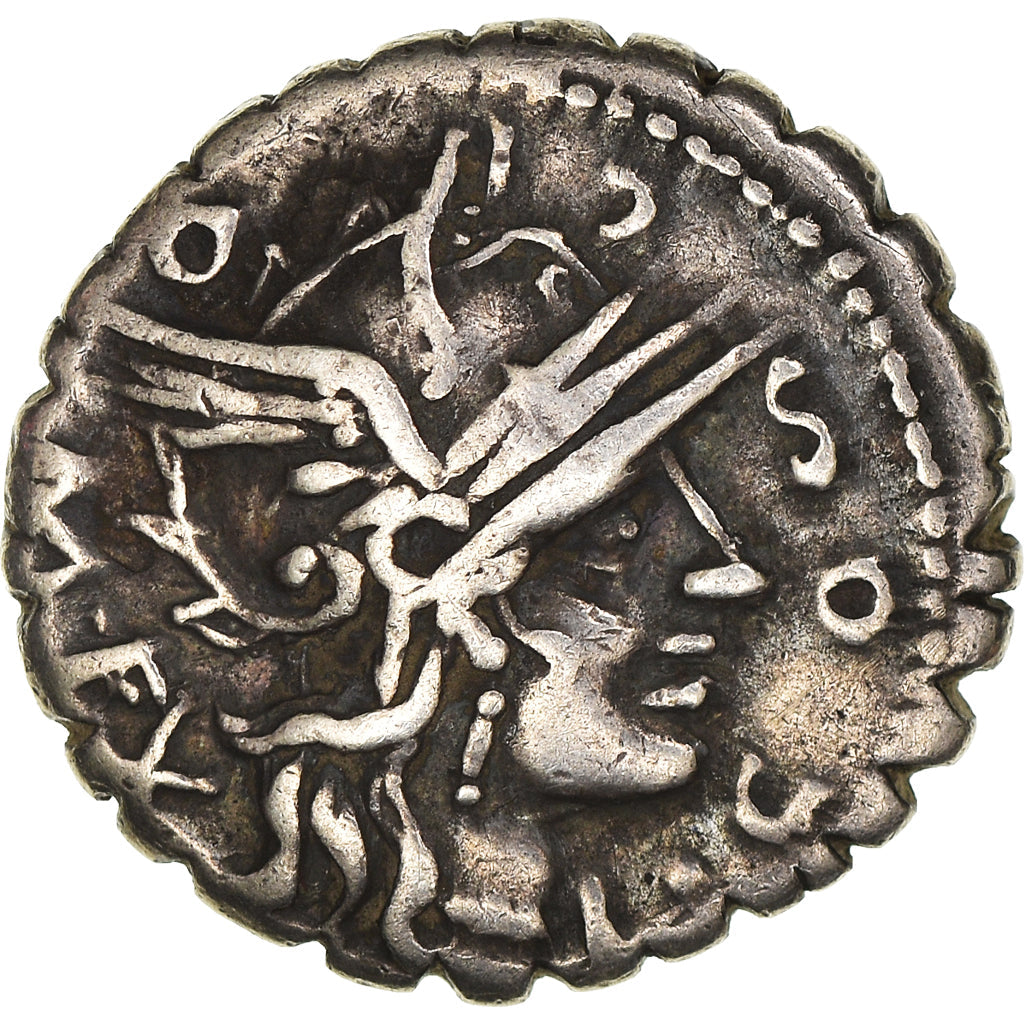 kovanec, 
  
  Cosconia, 
  
  Denarius Serratus